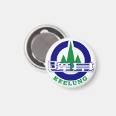 台湾慶隆市印章 マグネット (正面/裏面)