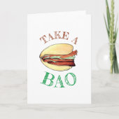 台湾料理を食べに中国の行く カード (正面)