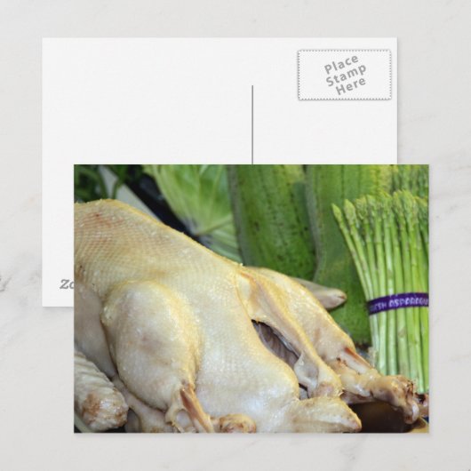 台湾料理Taiwan Impression/Goose ポストカード (正面/裏面)