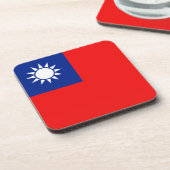 台湾旗コースター コースター (左側)