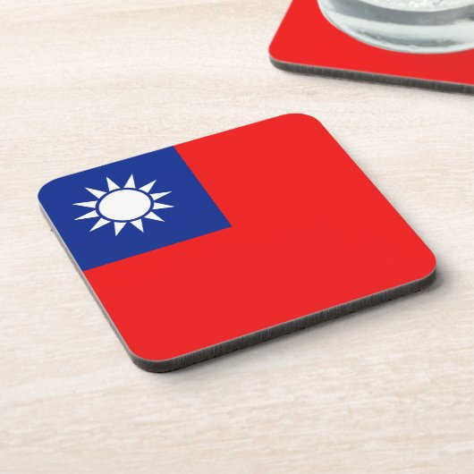 台湾旗コースター コースター (左側)