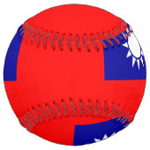 台湾旗付き愛国的ソフトボール ソフトボール (正面)