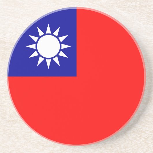 台湾旗 コースター (正面)