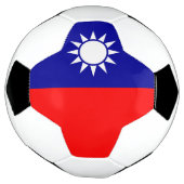 台湾旗 サッカーボール (回転)