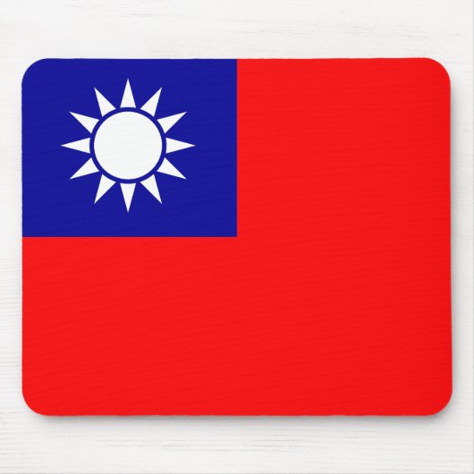 台湾旗 マウスパッド (正面)