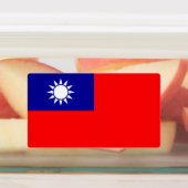 台湾旗 ラベル (貼付)