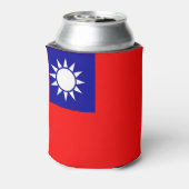 台湾旗 缶クーラー (缶裏面)