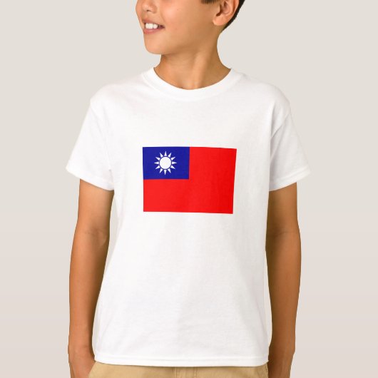 台湾旗 Tシャツ (正面)