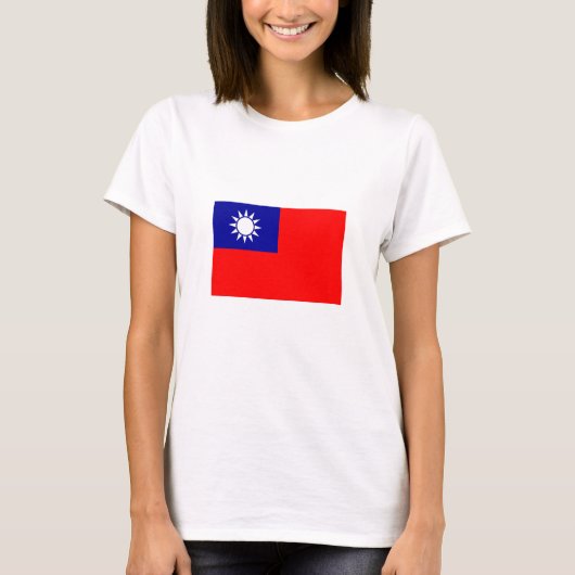 台湾旗 Tシャツ (正面)