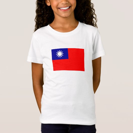 台湾旗 Tシャツ (正面)