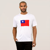台湾旗 Tシャツ (正面フル)
