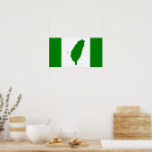 台湾独立国旗 – 臺灣獨立運動 - 台灣獨立運動 ポスター (キッチン)