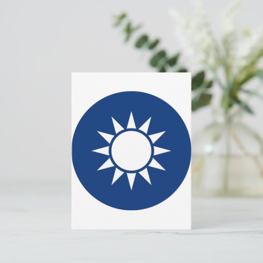 台湾紋章 ポストカード (スタンド正面)