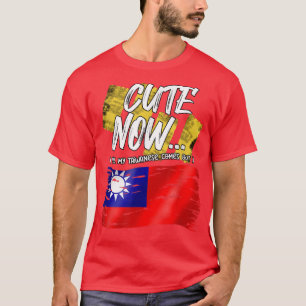 台湾誇りを持った国旗が私の台湾へ Tシャツ