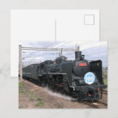 台湾鉄道CT272蒸気機関車 ポストカード (正面/裏面)
