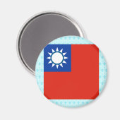 台湾高品質国旗 マグネット (正面/裏面)