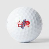 台湾 ゴルフボール (正面)