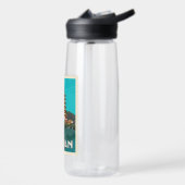 台湾 | ドラゴンアンドタイガーパゴダ ウォーターボトル (左面)