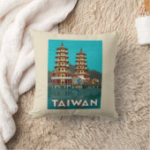 台湾 | ドラゴンアンドタイガーパゴダ クッション (ブランケット)