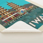 台湾 | ドラゴンアンドタイガーパゴダ シェルパブランケット (3/4)