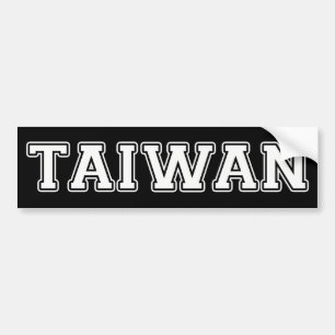 台湾 バンパーステッカー