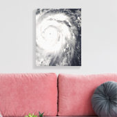 台湾・フィリピン沖の台風Jangmi キャンバスプリント (インサイチュ (リビング))