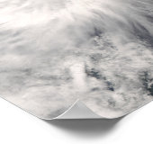 台湾・フィリピン沖の台風Jangmi ポスター (角)