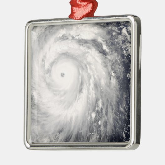 台湾・フィリピン沖の台風Jangmi メタルオーナメント (左)