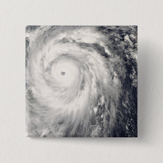 台湾・フィリピン沖の台風Jangmi 缶バッジ (正面)