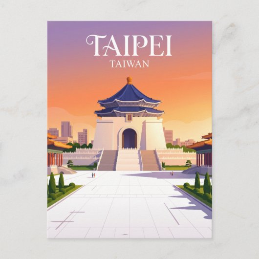 台湾 中正紀念堂 ポストカード (正面)
