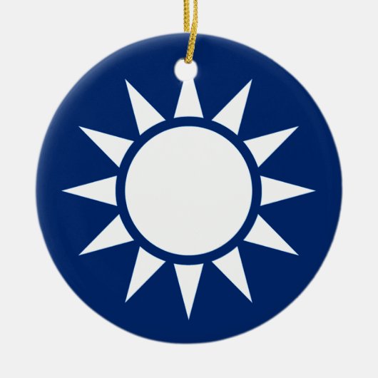 台湾(2) セラミックオーナメント (正面)