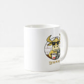 台湾TSM今天付钱给我 有趣的股票投资者 コーヒーマグカップ (正面右)