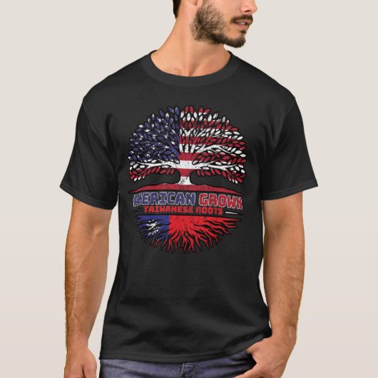 台湾USアメリカ合衆国アメリカ合衆国統一された州 Tシャツ (正面)
