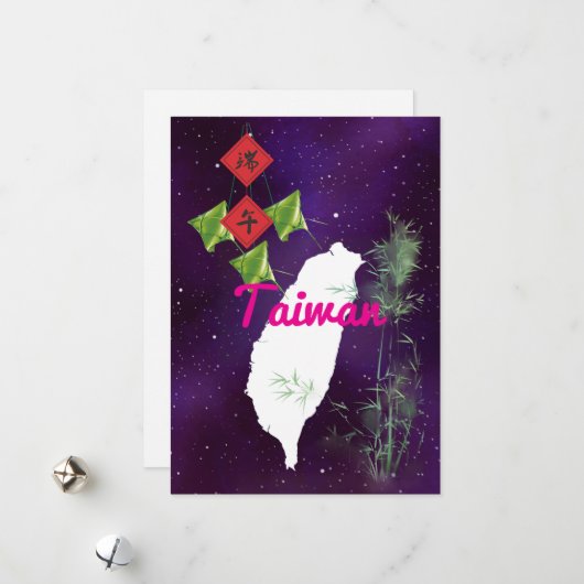 台灣系列名信片台湾ドラゴンボートフェスティバル シーズンカード (正面/裏面インサイチュ)