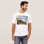 台無しにされたタワーとの川場面 Tシャツ (正面フル)