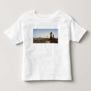 台無しにされた寺院によるベドウィンの野営 トドラーTシャツ