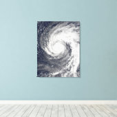 台風すごいポドゥル キャンバスプリント (インサイチュ (ウッドフロア))