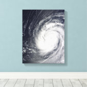 台風すごい崔湾 キャンバスプリント (インサイチュ (ウッドフロア))