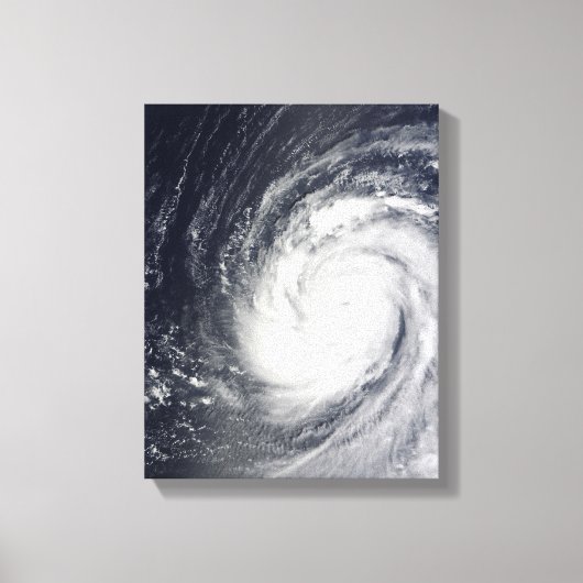 台風すごい崔湾 キャンバスプリント (正面)