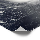 台風すごい崔湾 ポスター (角)