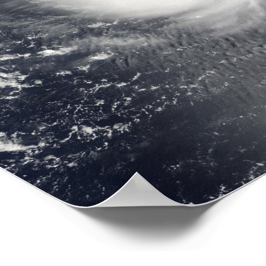 台風すごい崔湾 ポスター (角)