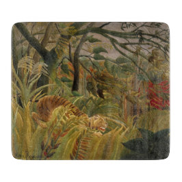 台風に見舞われたタイガー カッティングボード