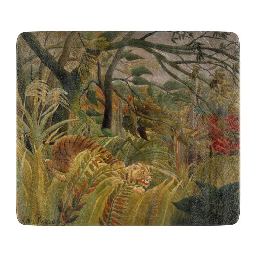 台風に見舞われたタイガー カッティングボード (正面)