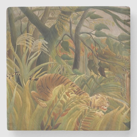 台風に見舞われたタイガー ストーンコースター (正面)