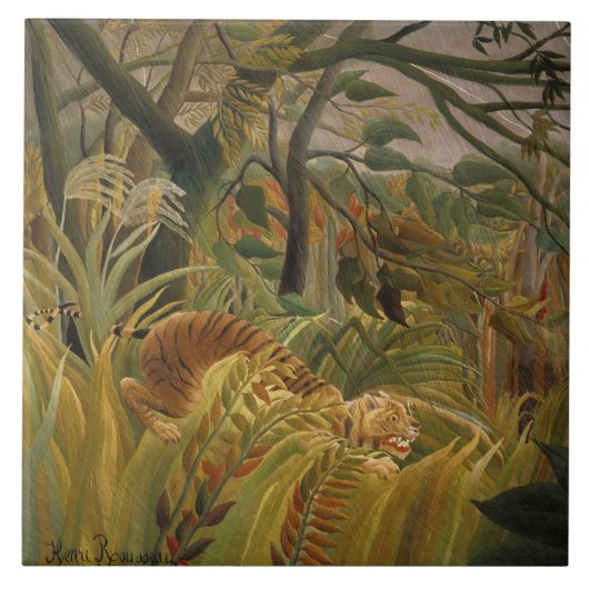 台風に見舞われたタイガー タイル (正面)