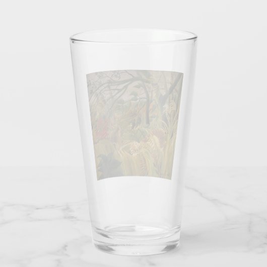 台風に見舞われたタイガー タンブラーグラス (裏面)