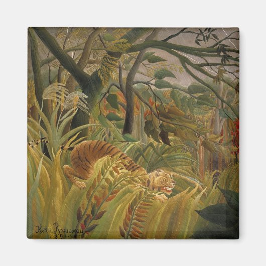 台風に見舞われたタイガー マグネット (正面)