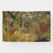 台風に見舞われたタイガー 横断幕 (横)