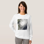 台風ねおぐり接近中国 Tシャツ (正面フル)