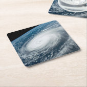 台風のヒンナムナー。 スクエアペーパーコースター (アングル)